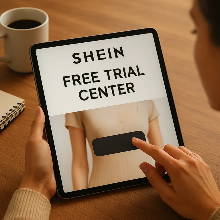 Explore the SHEIN Free Trial Center Without Guesswork